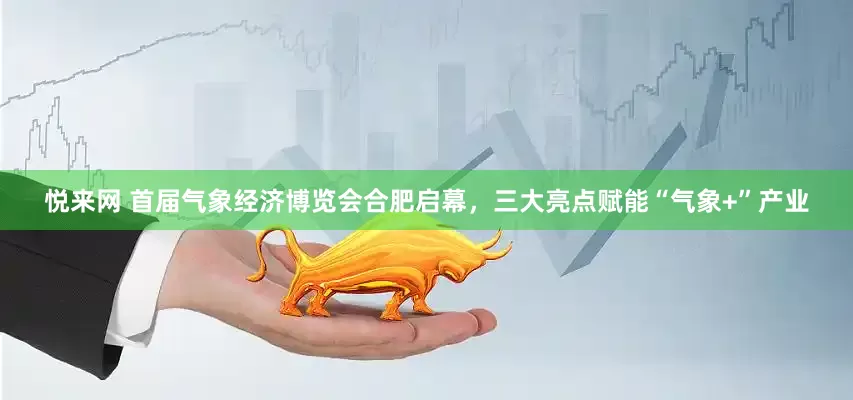 悦来网 首届气象经济博览会合肥启幕，三大亮点赋能“气象+”产业